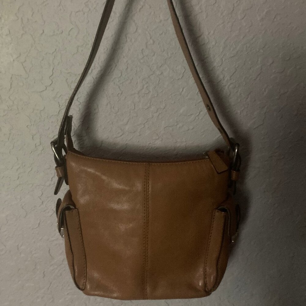 Hype Tan Leather Purse